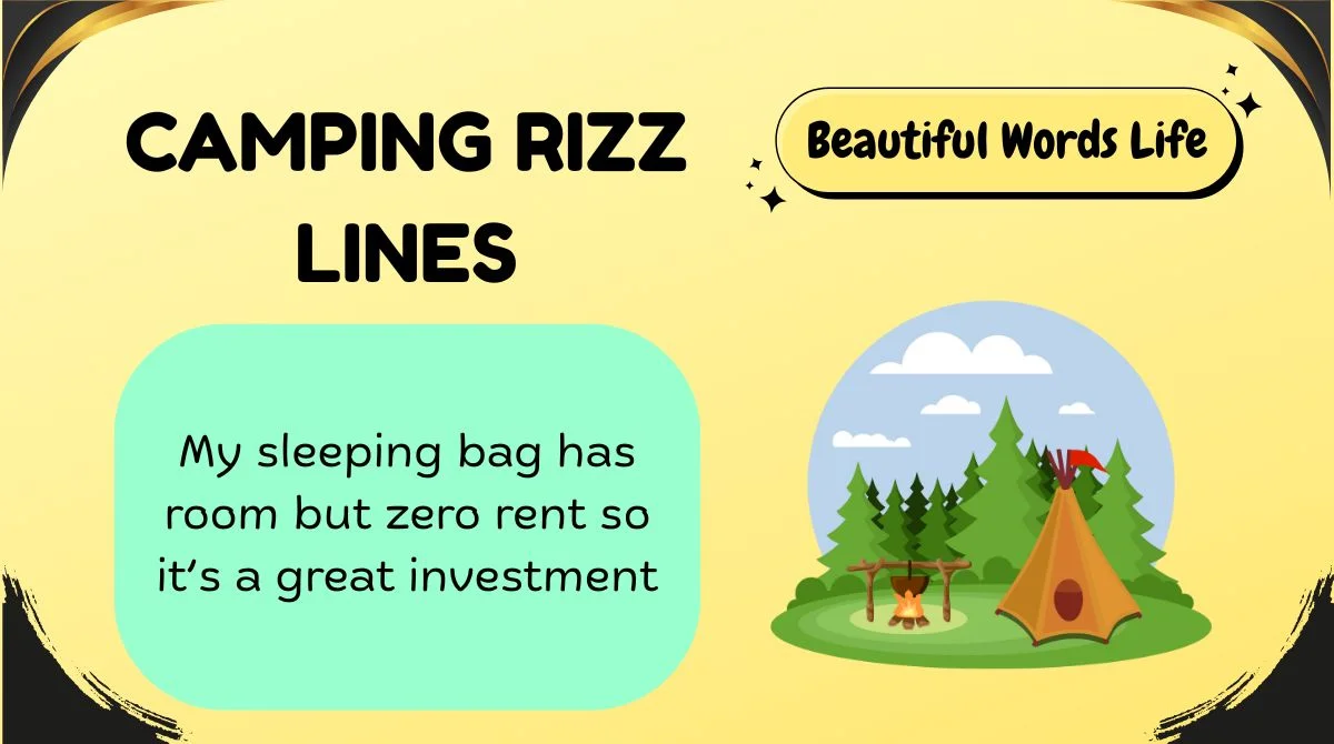 Camping Rizz Lines