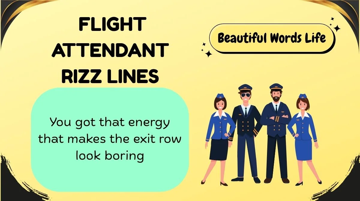 168+ Flight Attendant Rizz Lines ๐ซ