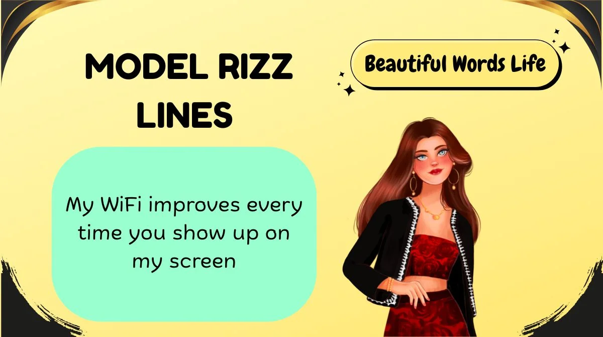 174+ Model Rizz Lines to Steal the Spotlight 😎