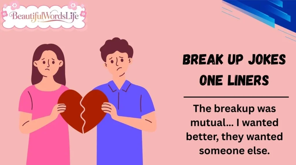 Break Up Jokes One Liners