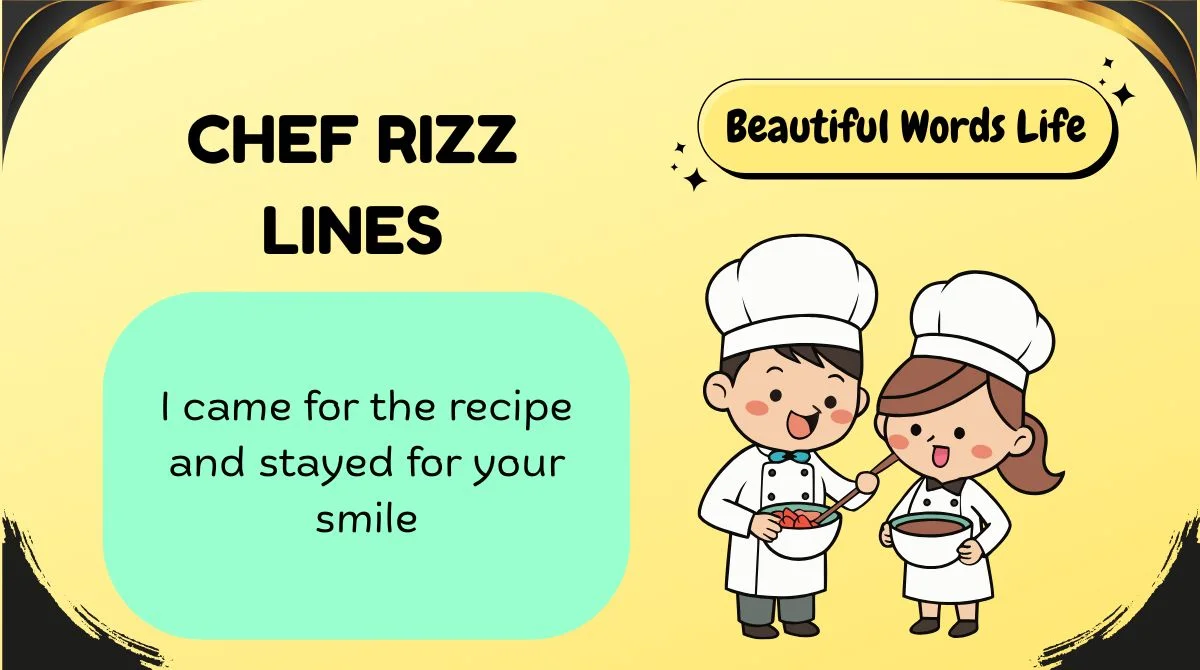 Chef Rizz Lines