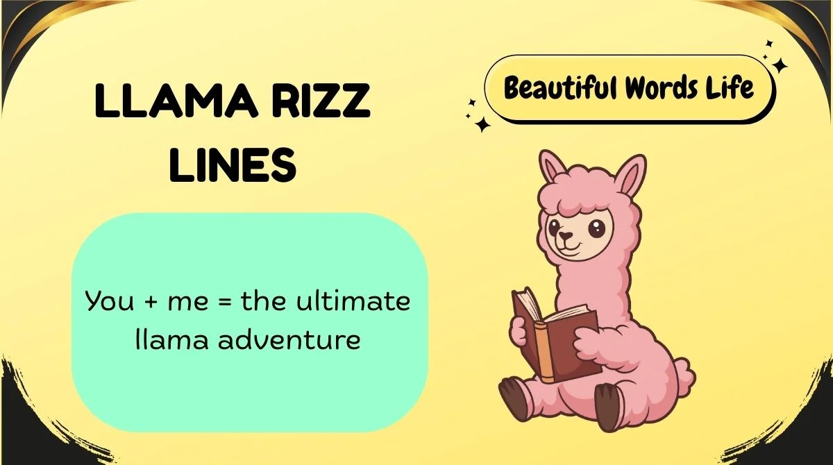 Llama Rizz Lines