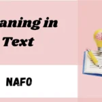 NAFO Meaning
